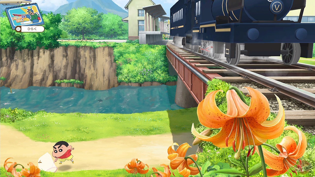 Скриншот из игры Shin-chan: Me and the Professor on Summer Vacation - 21