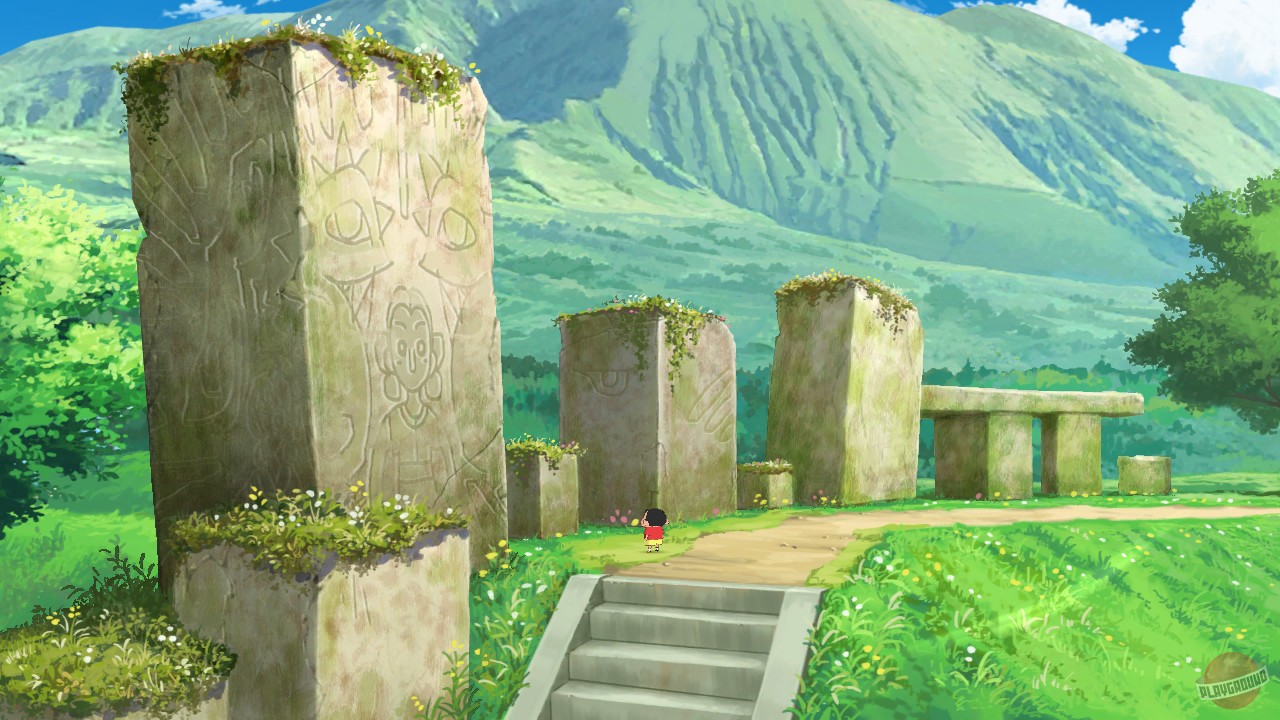 Скриншот из игры Shin-chan: Me and the Professor on Summer Vacation - 1