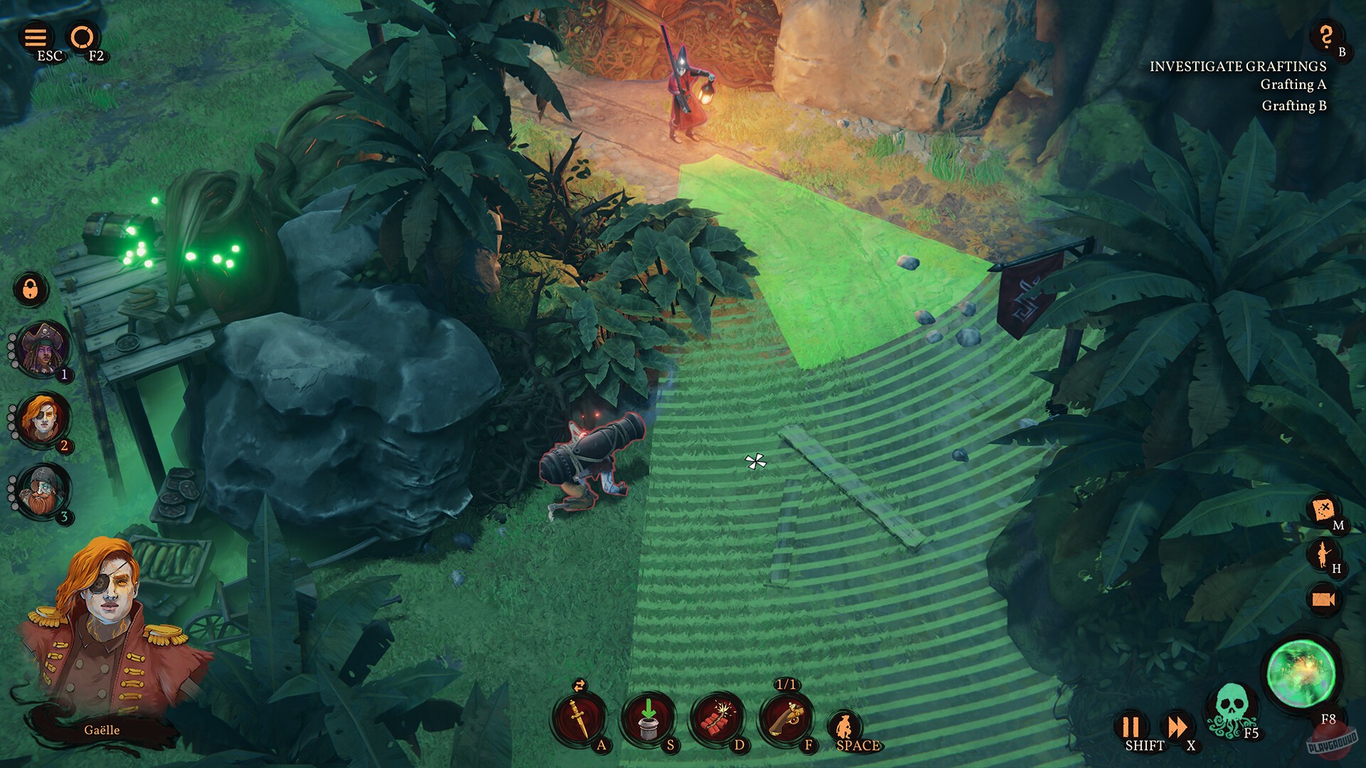Скриншот из игры Shadow Gambit: The Cursed Crew - 9
