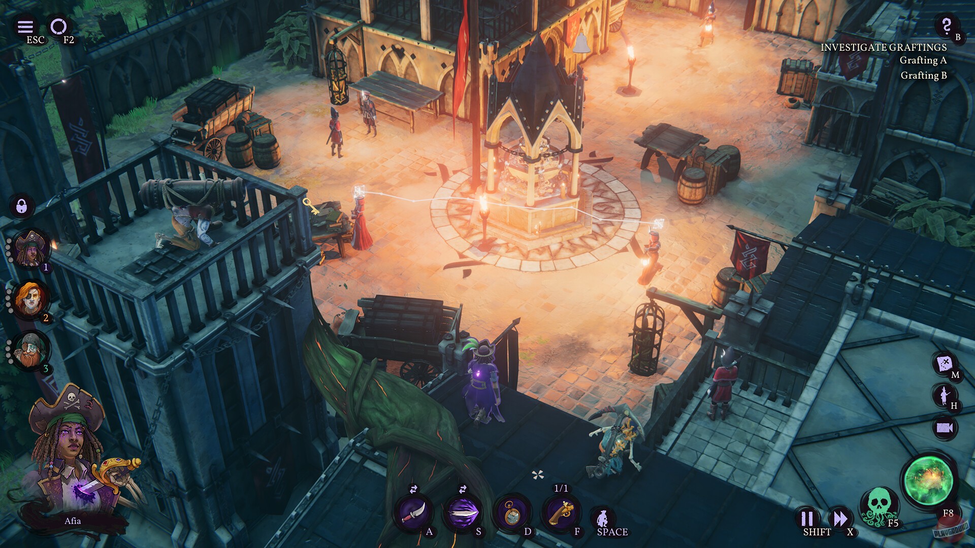 Скриншот из игры Shadow Gambit: The Cursed Crew - 18