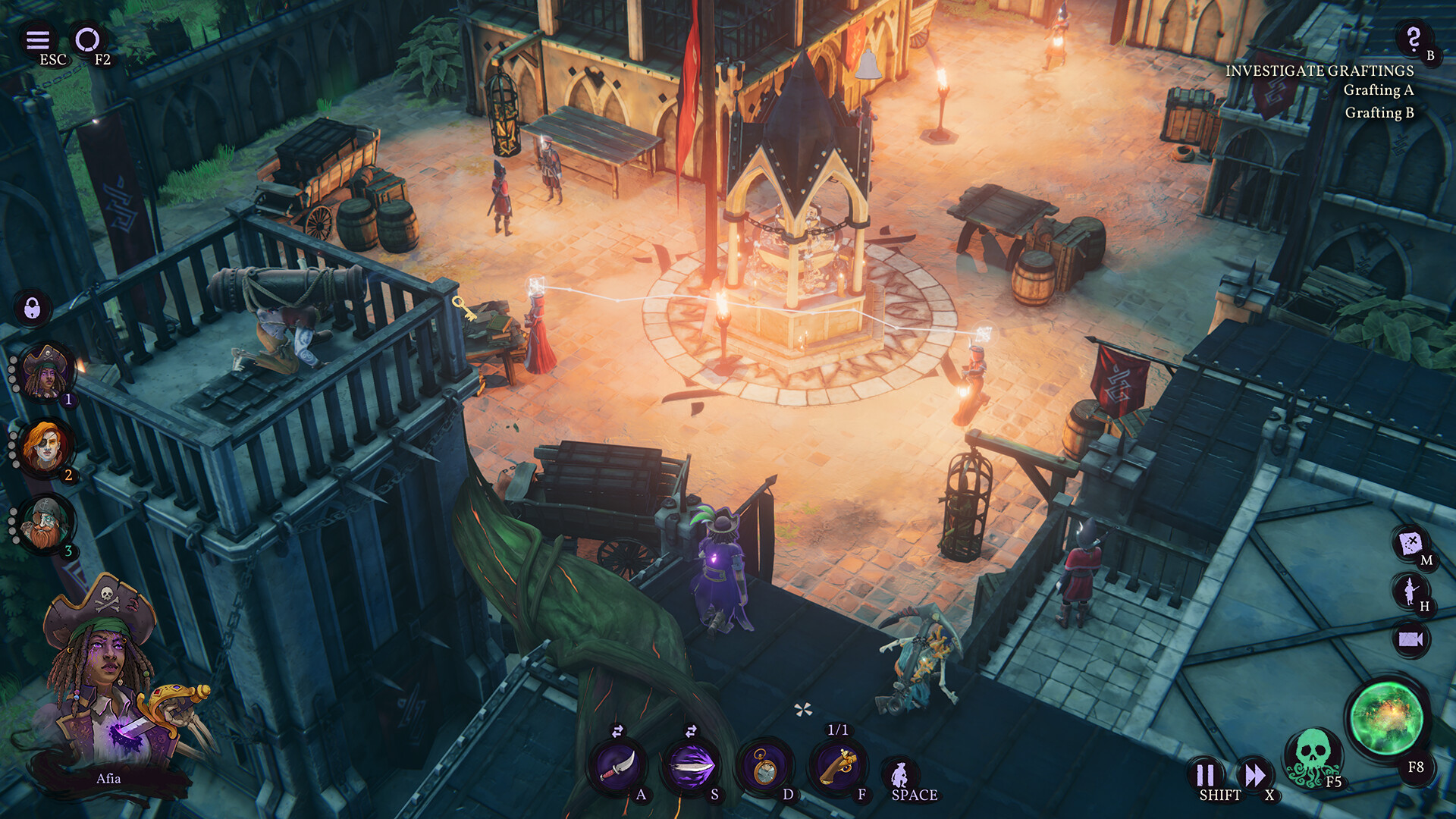Скриншот из игры Shadow Gambit: The Cursed Crew - 2