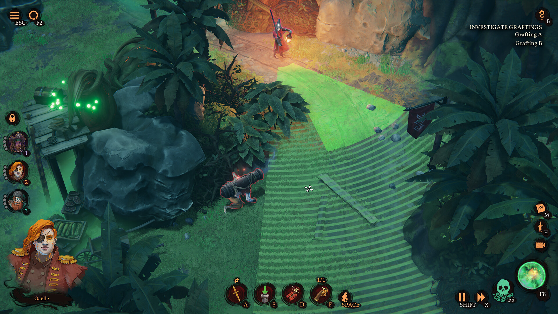 Скриншот из игры Shadow Gambit: The Cursed Crew - 5