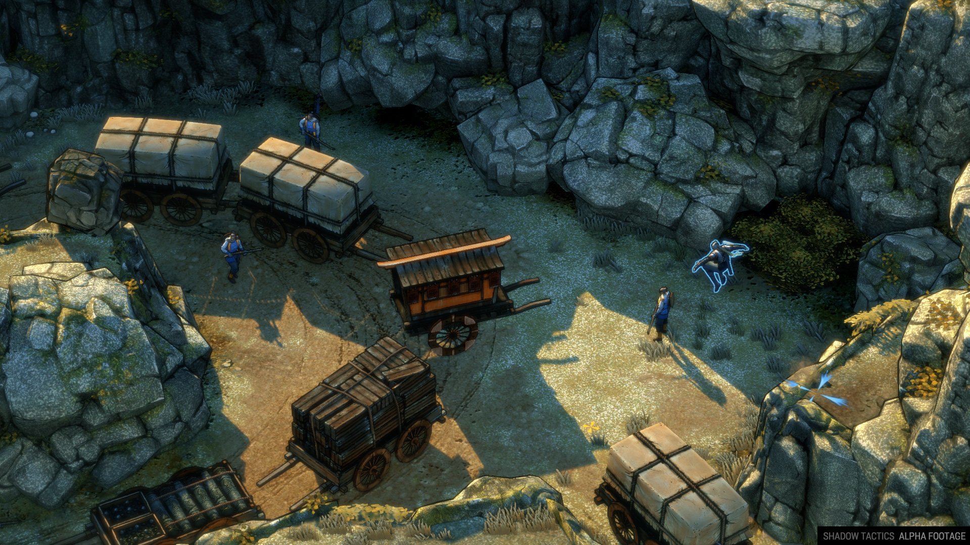 Скриншот из игры Shadow Tactics: Blades of the Shogun - 3