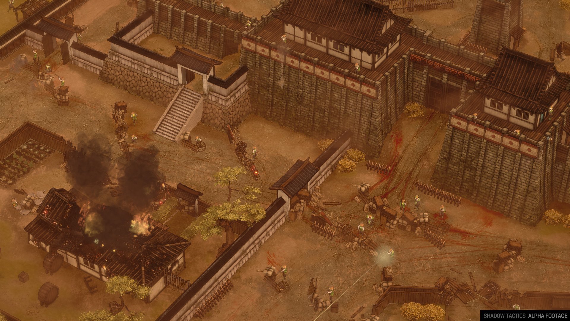 Скриншот из игры Shadow Tactics: Blades of the Shogun - 8