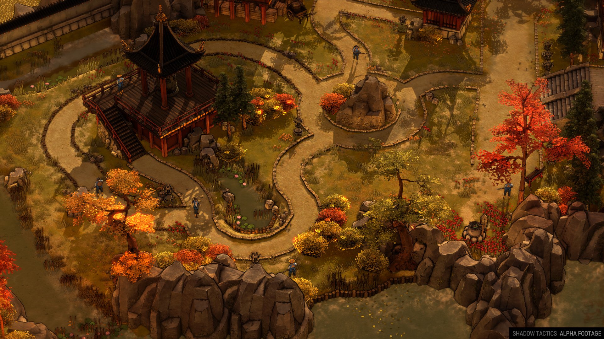 Скриншот из игры Shadow Tactics: Blades of the Shogun - 10