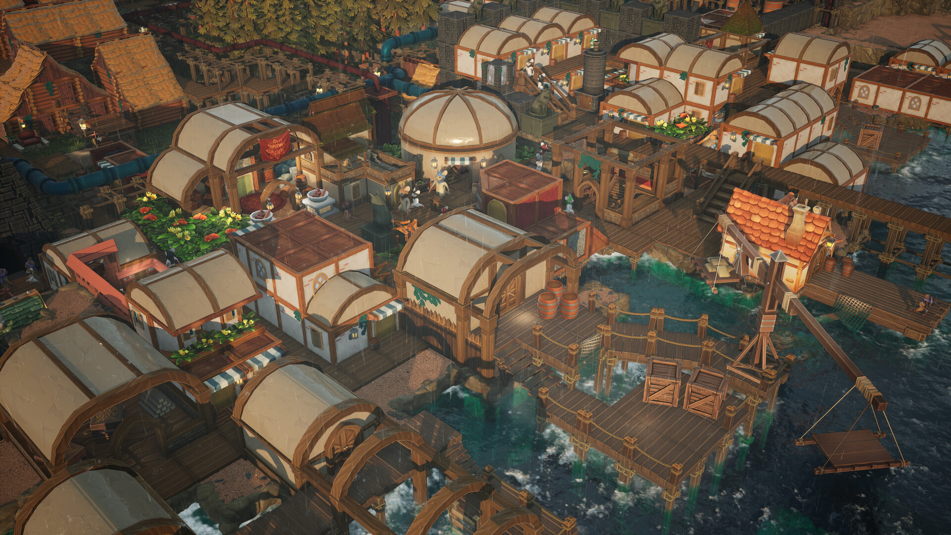 Скриншот из игры Whiskerwood - 2