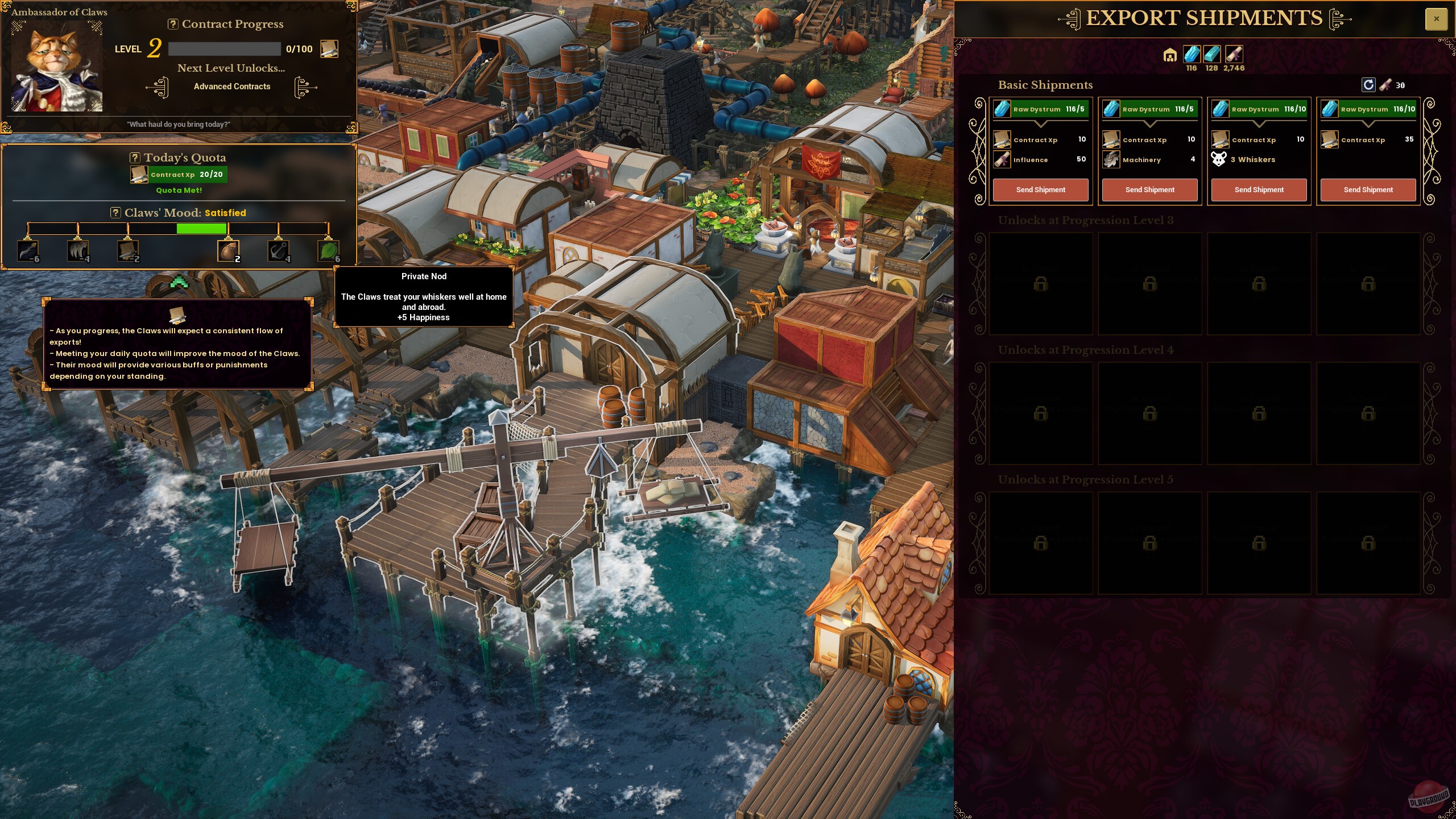 Скриншот из игры Whiskerwood - 9