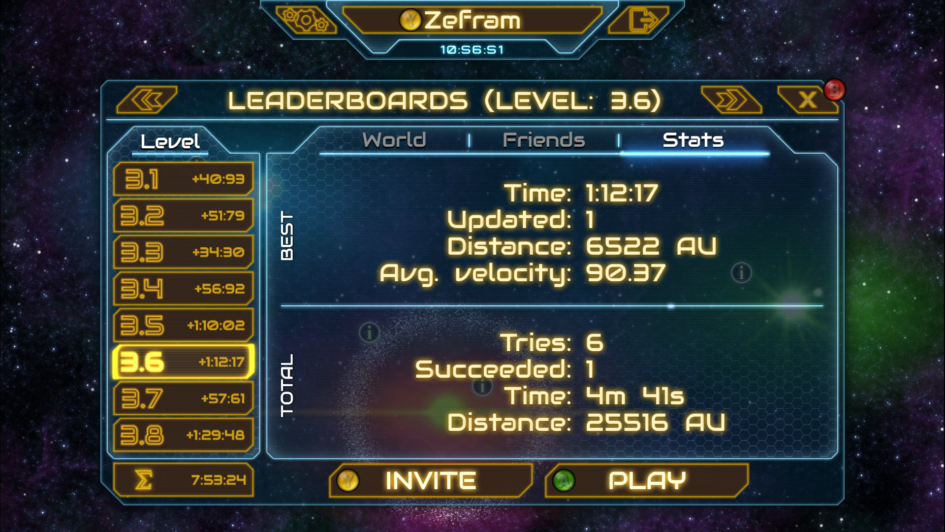 Скриншот из игры Space Warp - 26