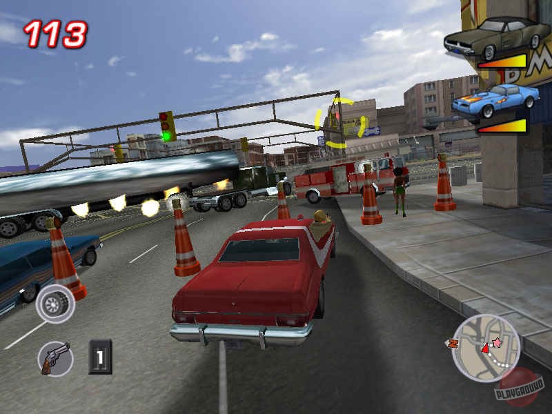 Скриншот из игры Starsky & Hutch - 7