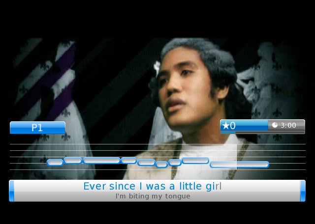 Скриншот из игры U-Sing - 1