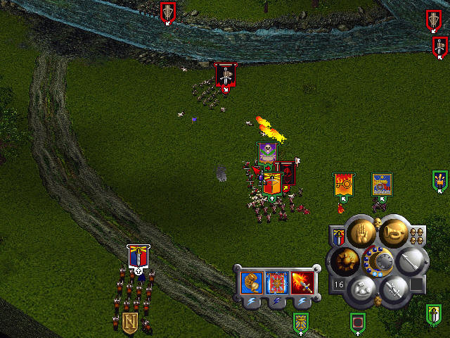 Скриншот из игры Warhammer: Dark Omen - 35