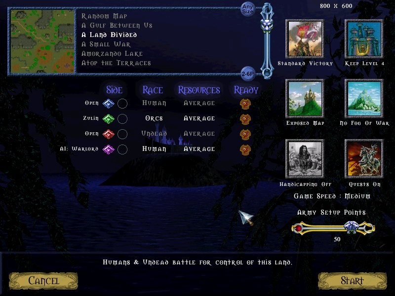 Скриншот из игры Warlords Battlecry - 29