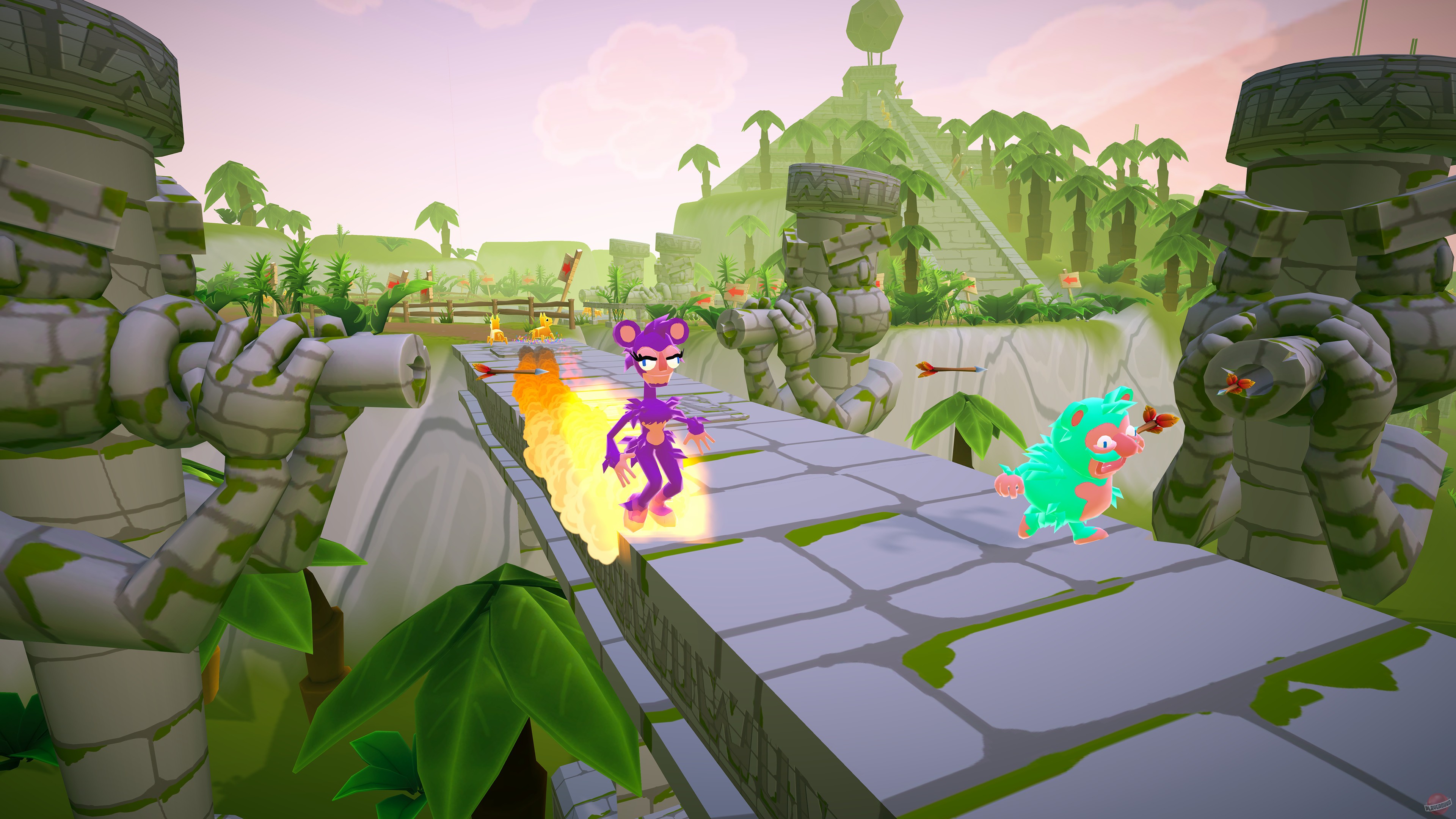 Скриншот из игры Must Dash Amigos - 8