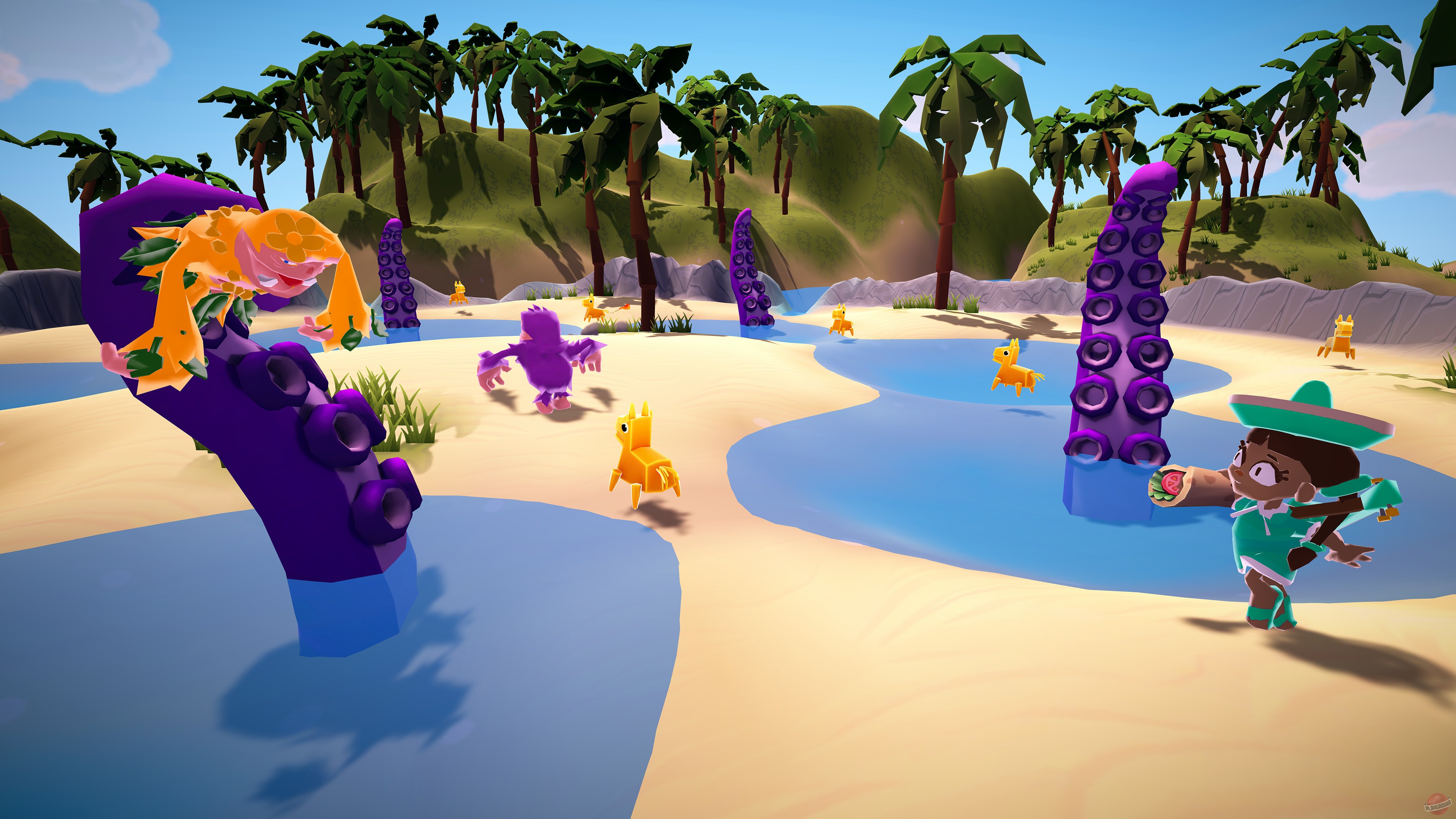 Скриншот из игры Must Dash Amigos - 1