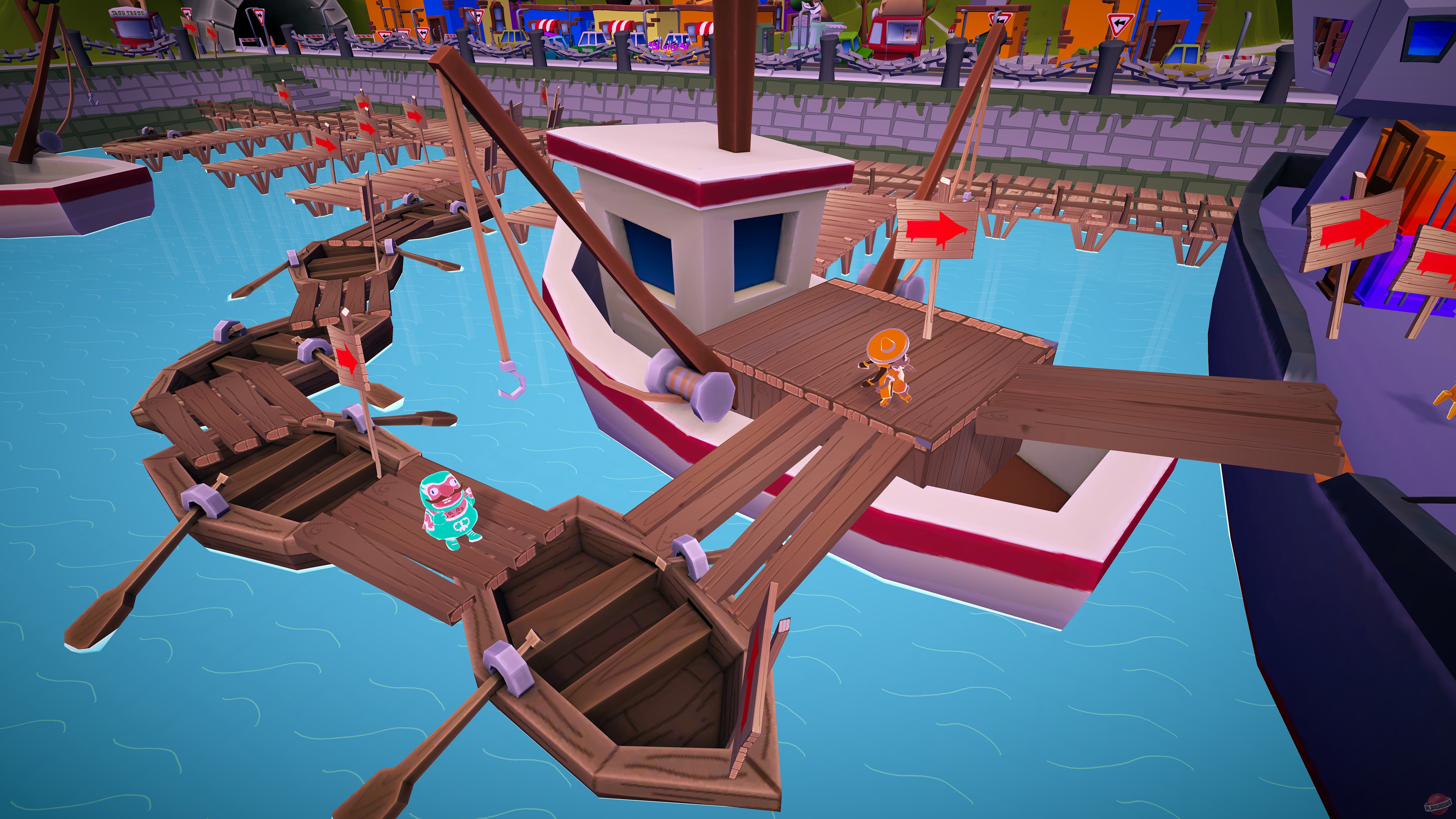 Скриншот из игры Must Dash Amigos - 3