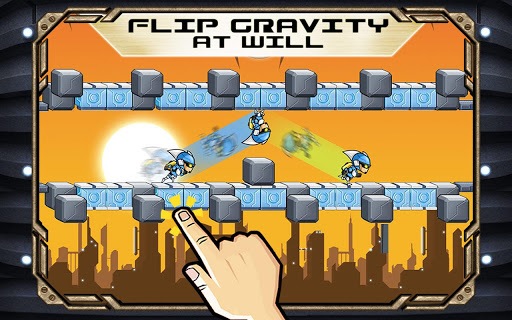 Скриншот из игры Gravity Guy - 13