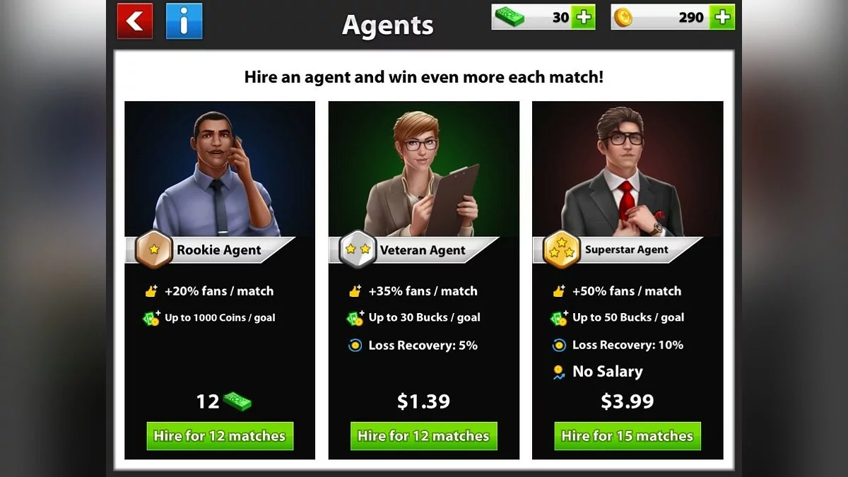 Скриншот из игры Soccer Stars - 24