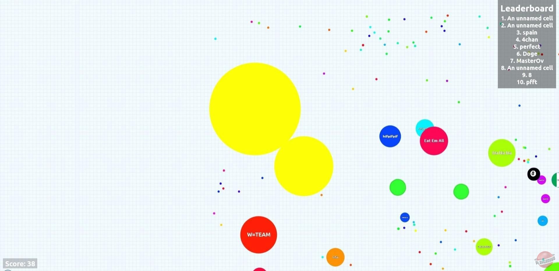 Скриншот из игры Agar.io - 11