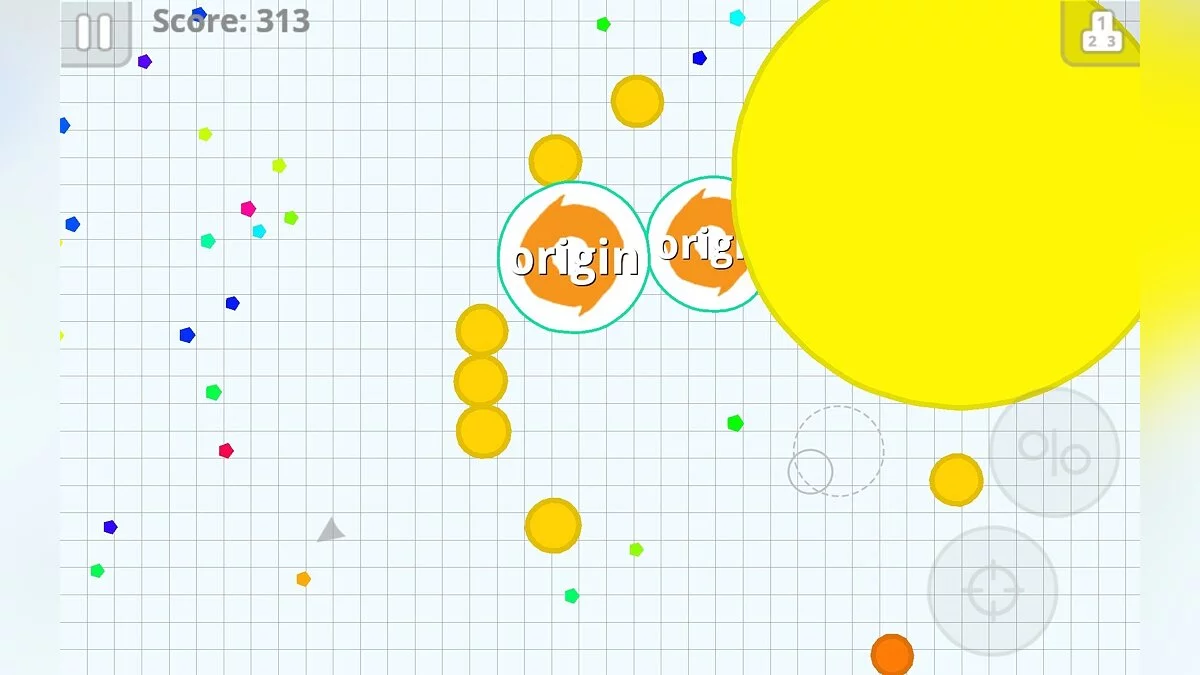 Скриншот из игры Agar.io - 14