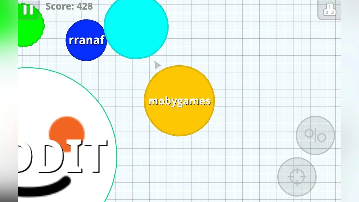 Скриншот из игры Agar.io - 5