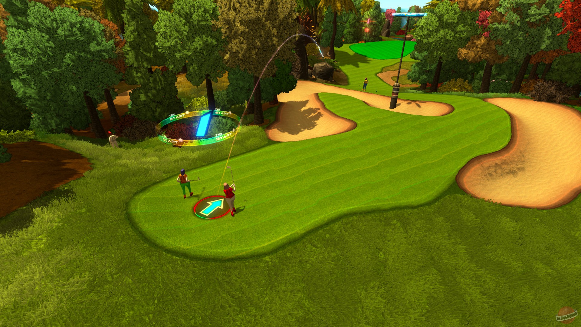 Скриншот из игры GolfTopia - 10