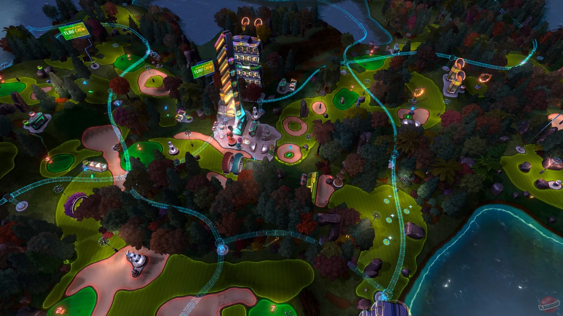 Скриншот из игры GolfTopia - 13