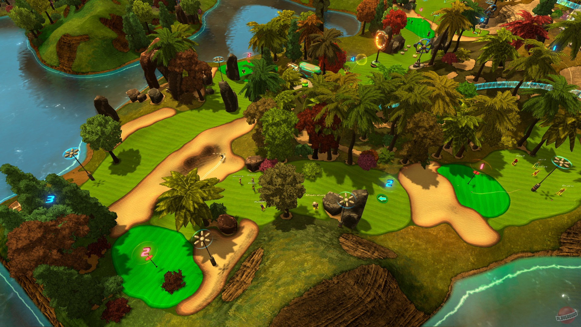 Скриншот из игры GolfTopia - 20
