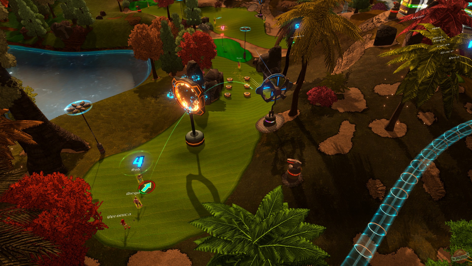 Скриншот из игры GolfTopia - 22