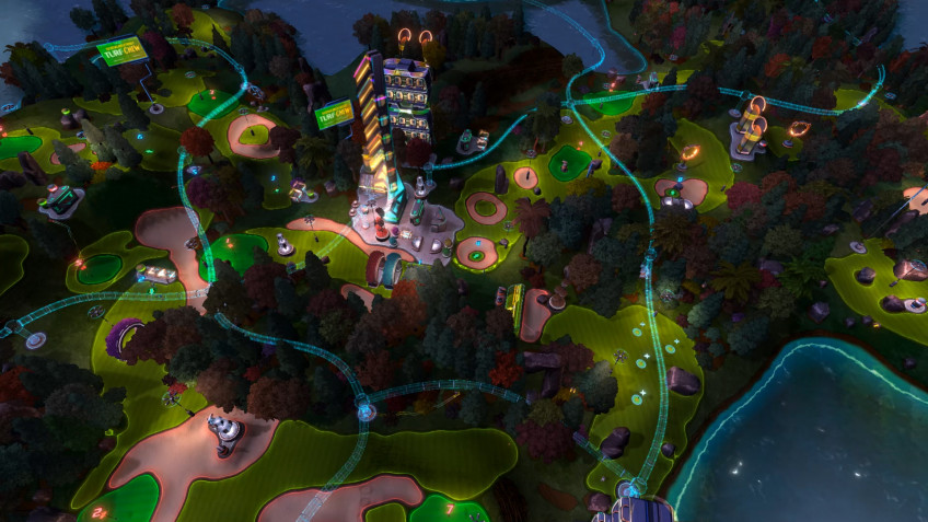 Скриншот из игры GolfTopia - 1