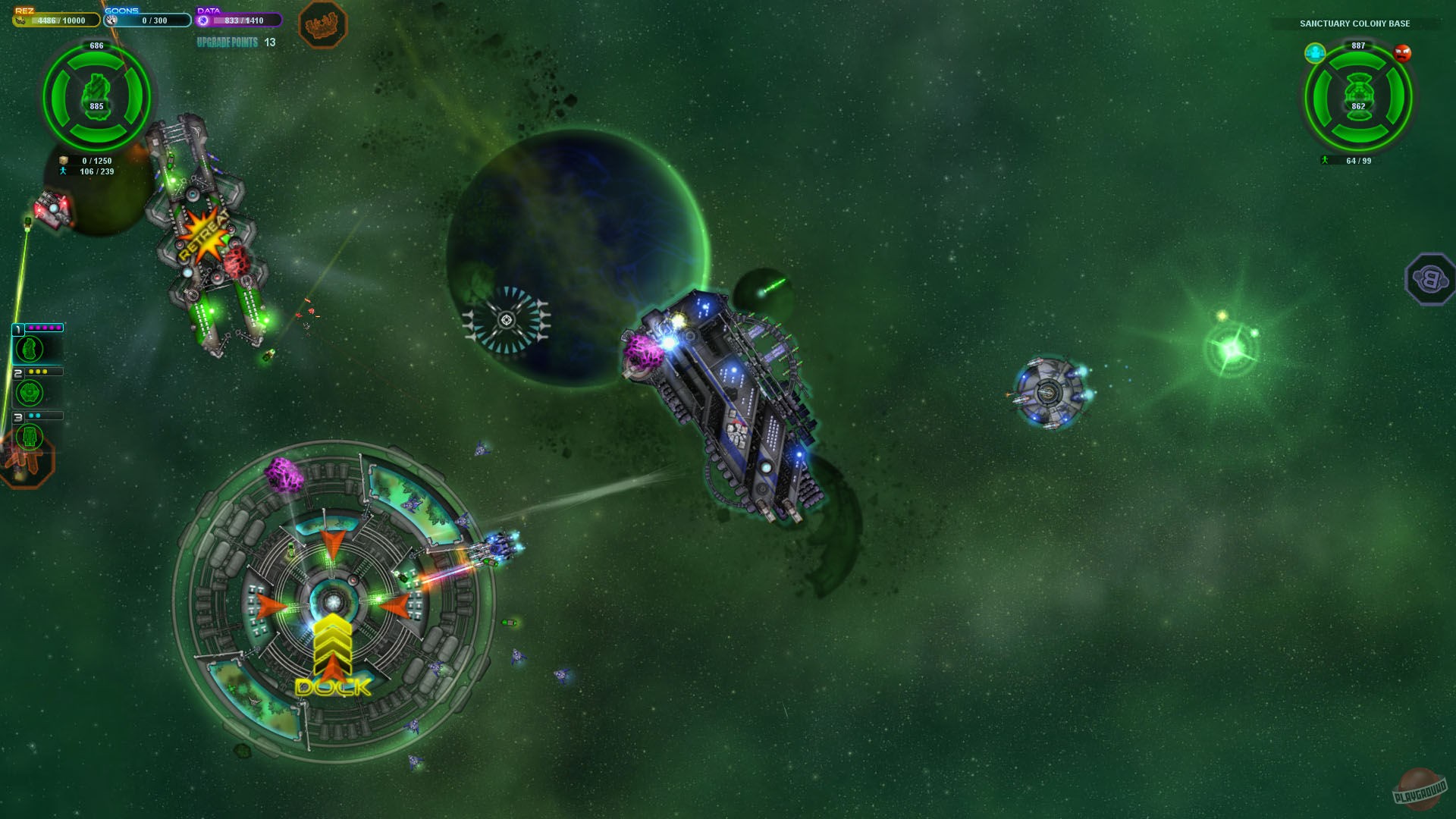 Скриншот из игры Space Pirates and Zombies - 49