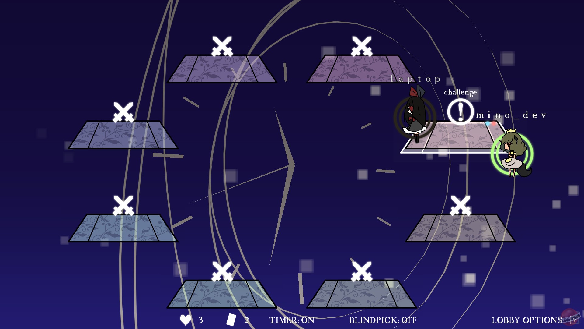 Скриншот из игры Maiden and Spell - 8