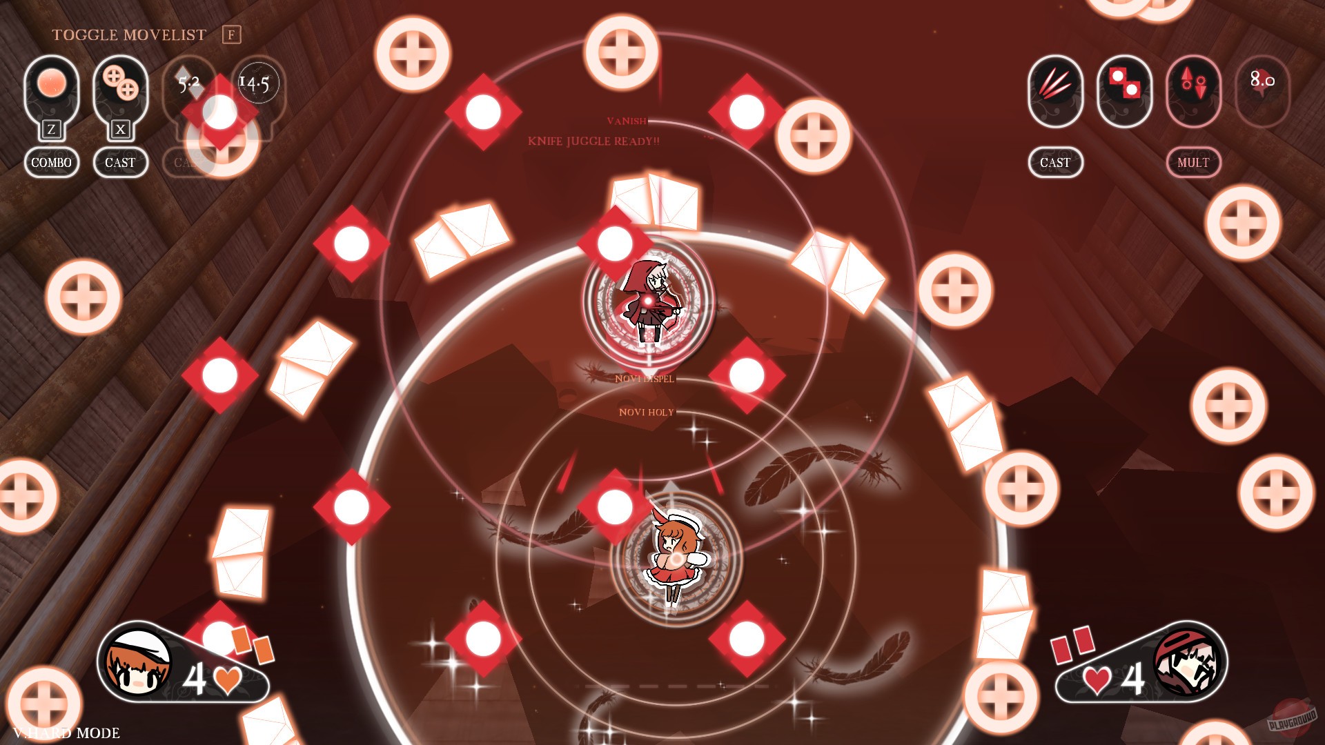 Скриншот из игры Maiden and Spell - 2