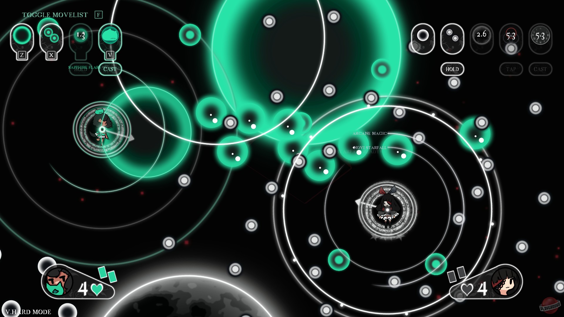 Скриншот из игры Maiden and Spell - 1