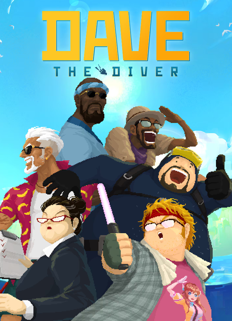 Обложка игры Dave The Diver