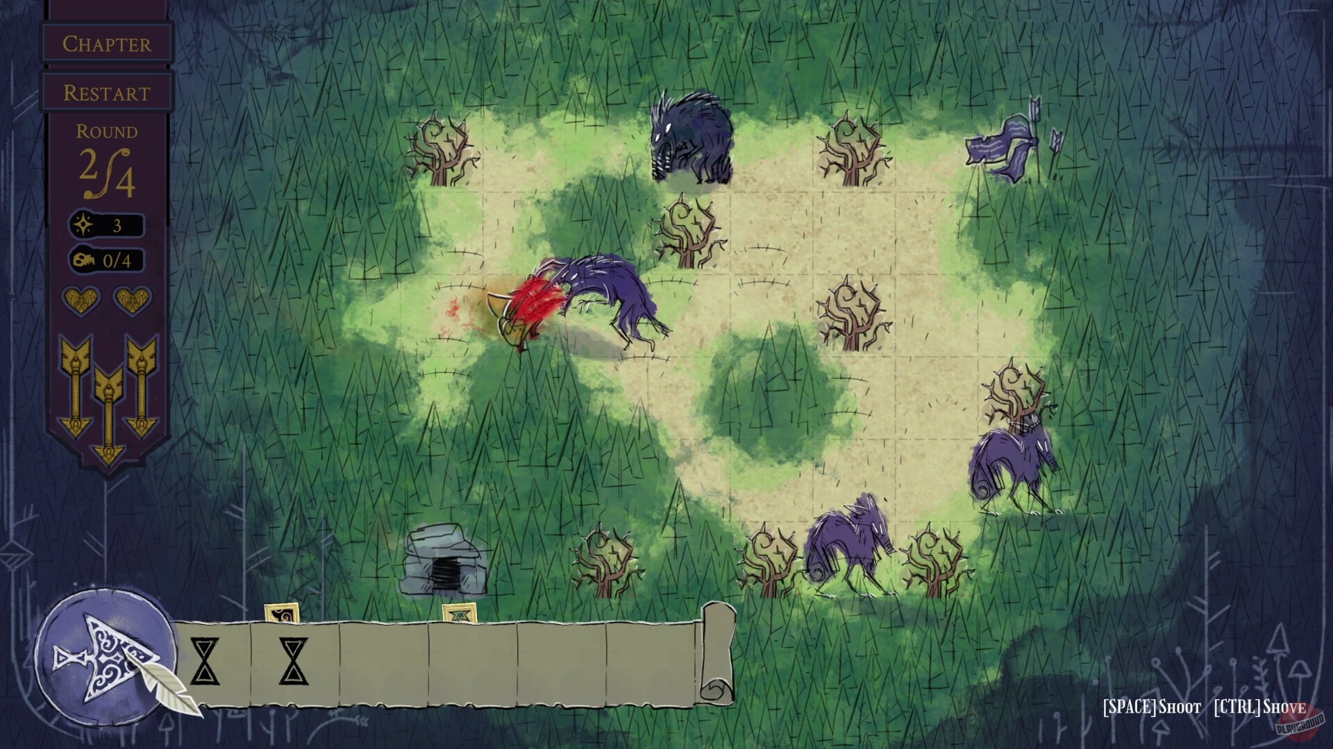 Скриншот из игры Howl - 5