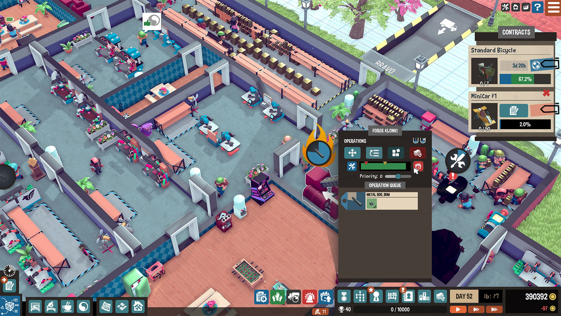 Скриншот из игры Little Big Workshop - 2