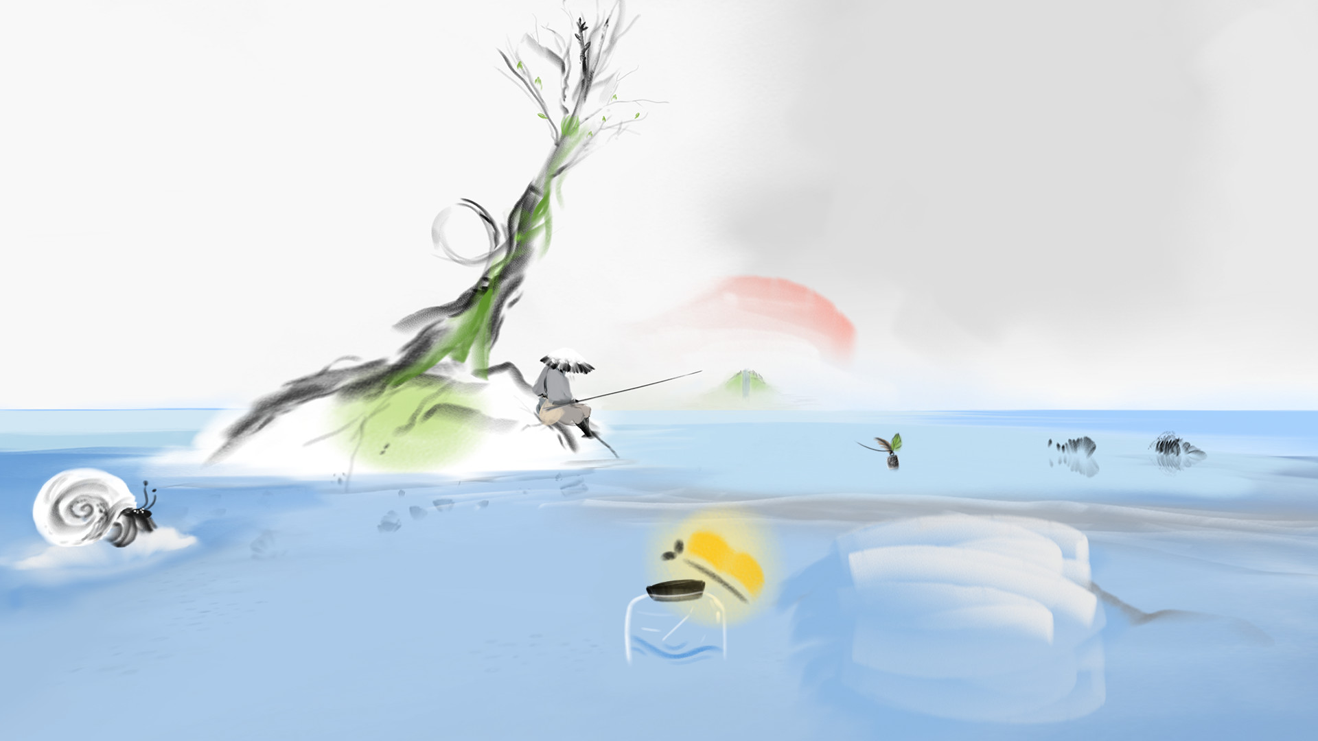 Скриншот из игры Mirages of Winter - 1