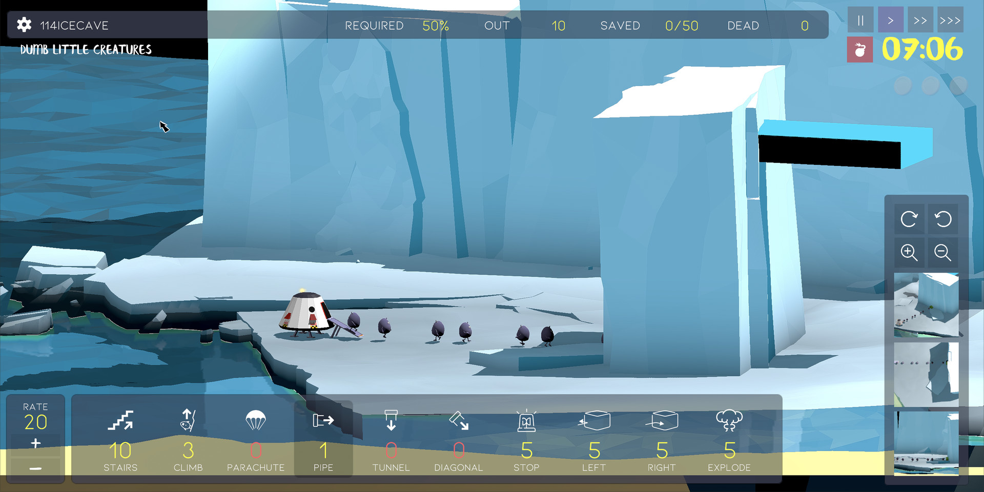 Скриншот из игры Dumb Little Creatures - 2