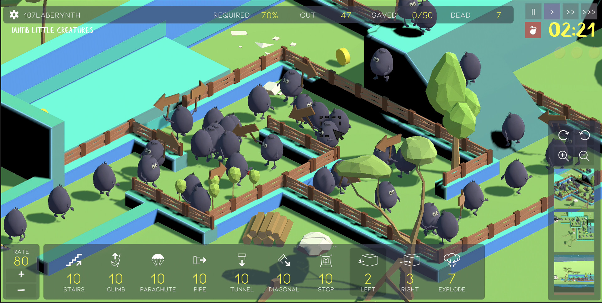 Скриншот из игры Dumb Little Creatures - 6