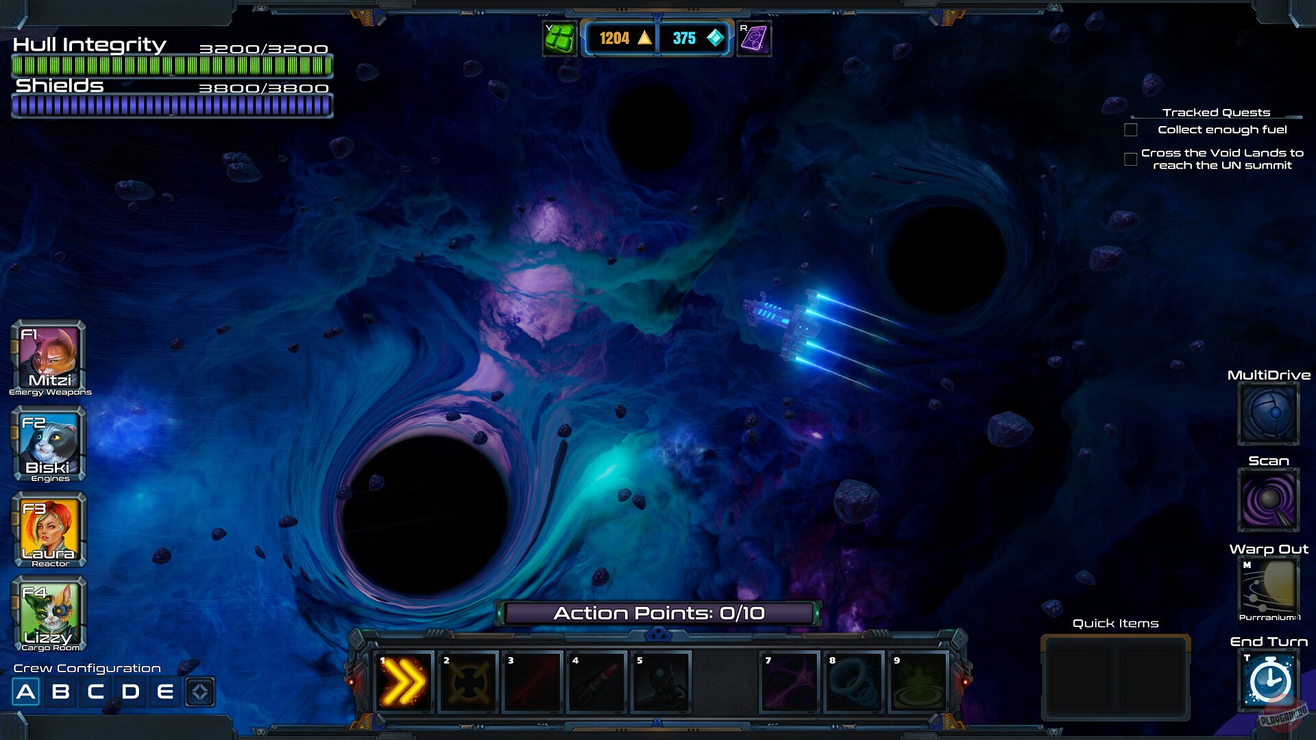 Скриншот из игры Space Cats Tactics - 27