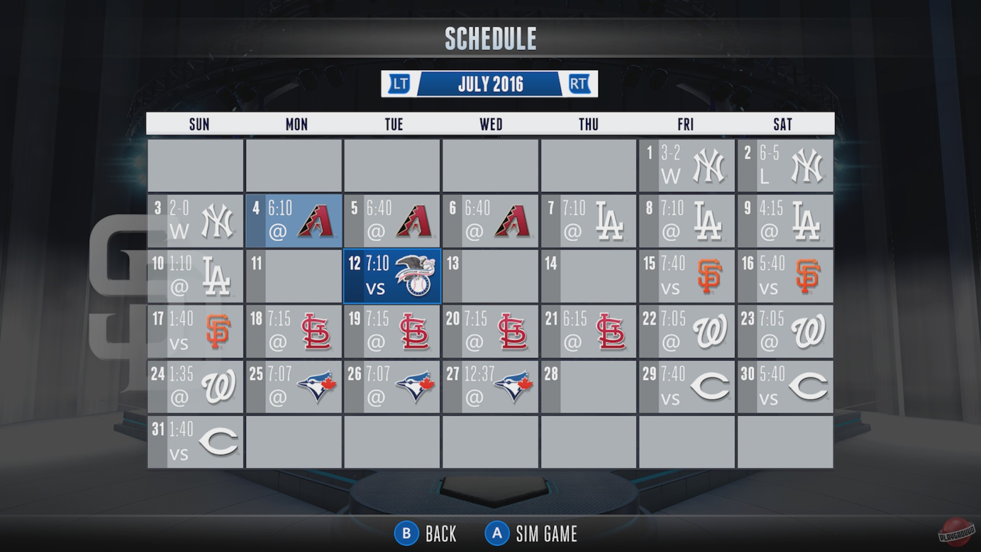 Скриншот из игры RBI Baseball 2016 - 3