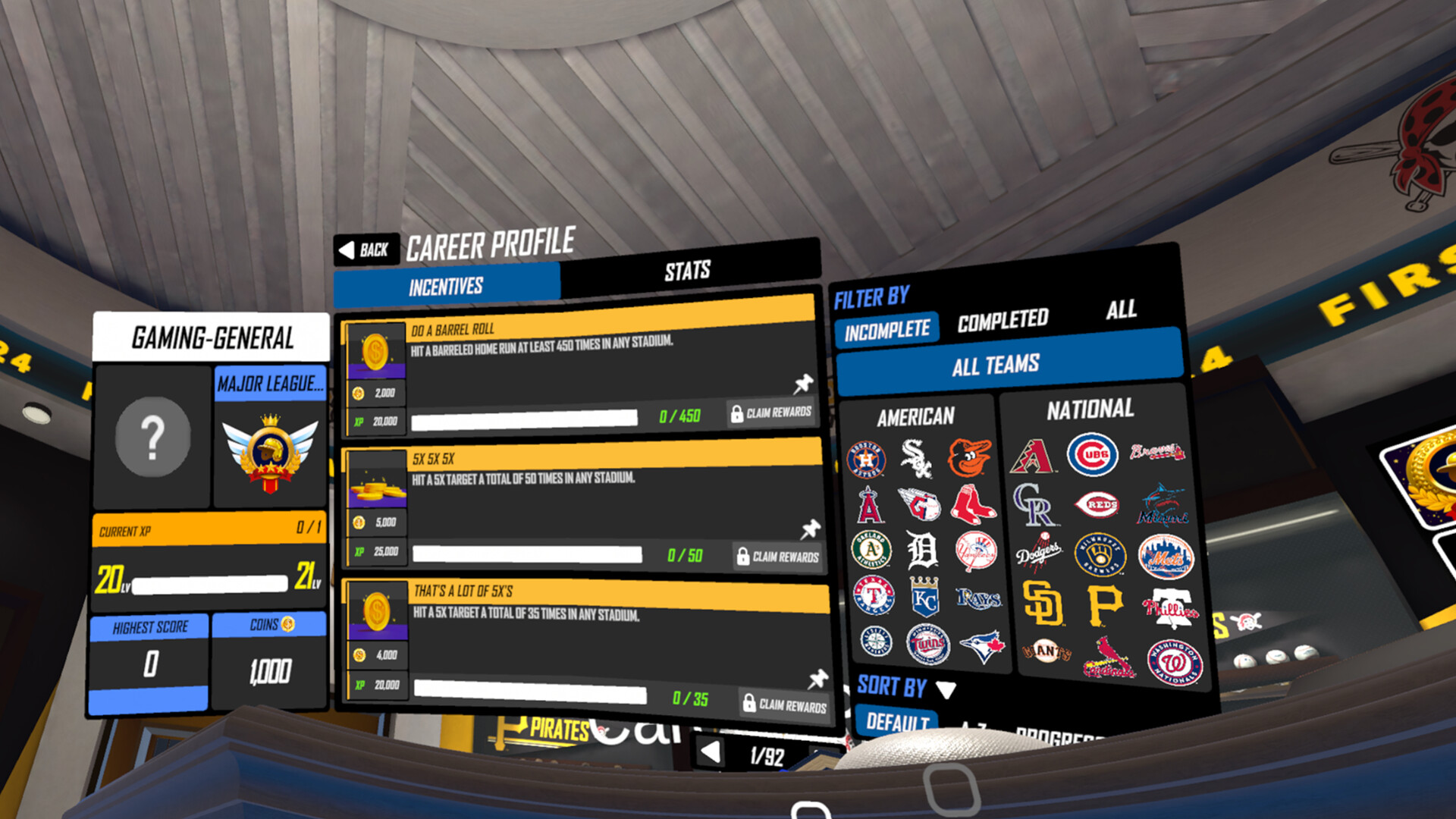 Скриншот из игры MLB Home Run Derby VR - 6