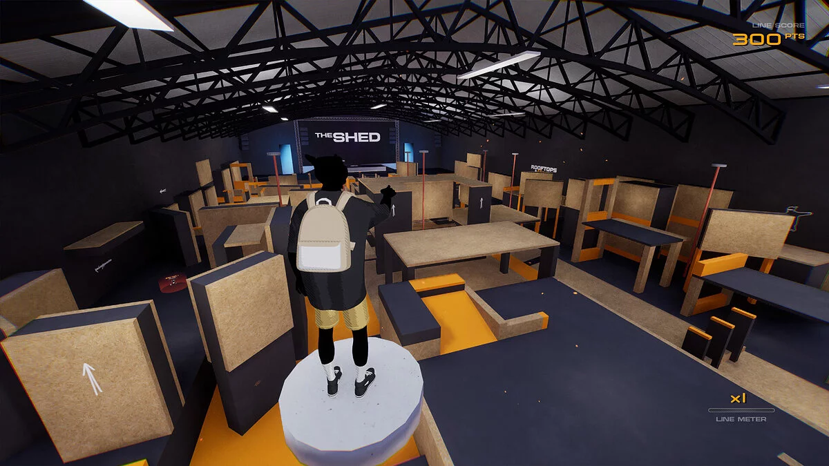 Скриншот из игры Rooftops & Alleys: The Parkour Game - 5