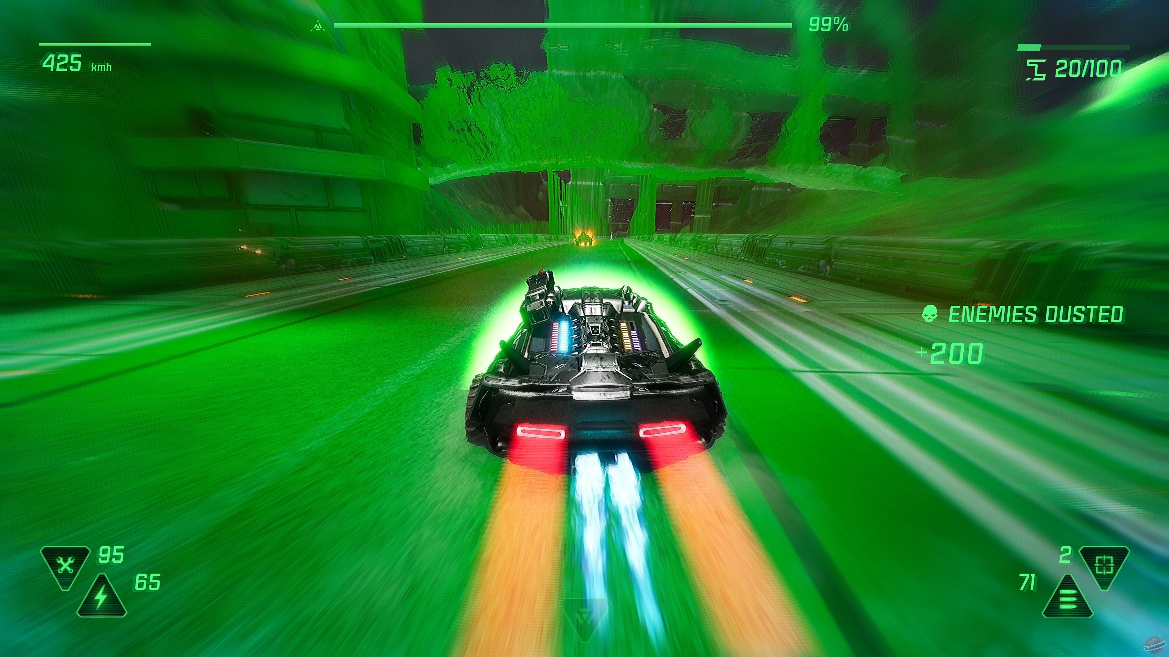 Скриншот из игры Fatal Run 2089 - 4