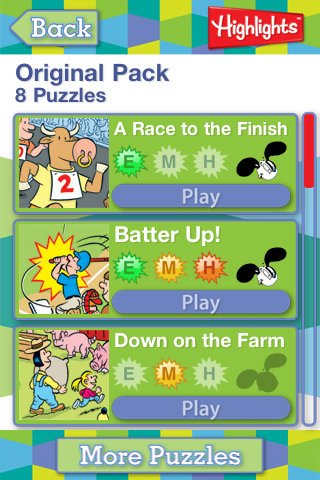 Скриншот из игры Highlights Silly Shapes - 3