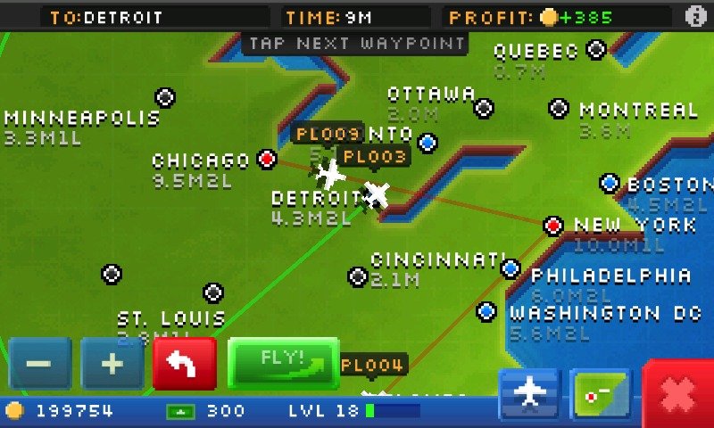 Скриншот из игры Pocket Planes - 10