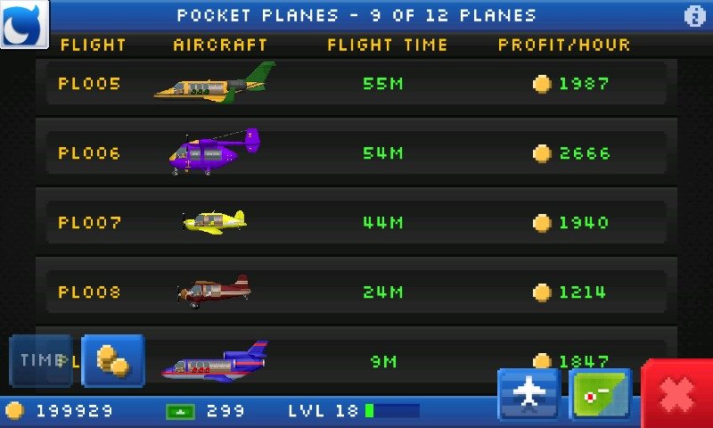 Скриншот из игры Pocket Planes - 7