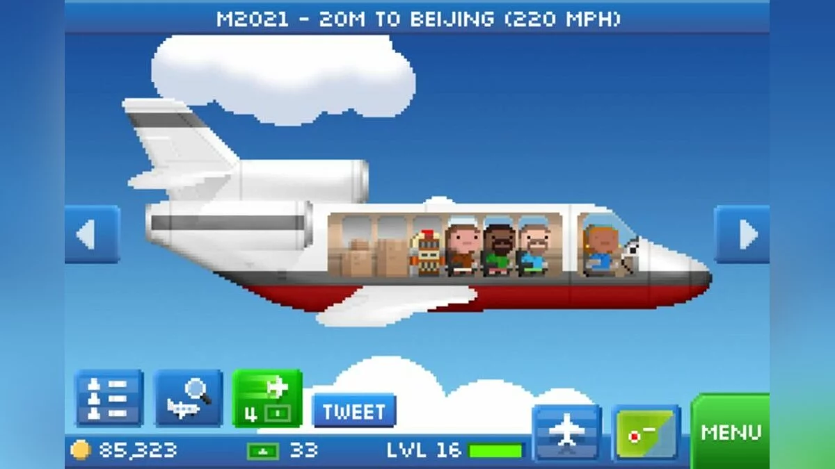 Скриншот из игры Pocket Planes - 2