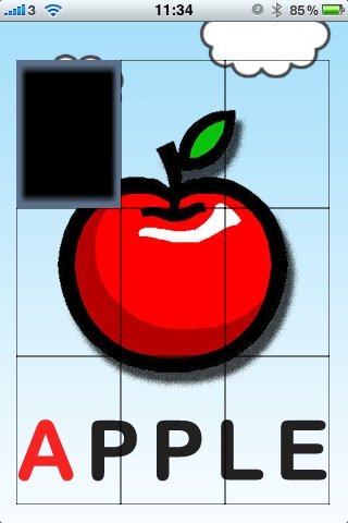 Скриншот из игры Word Sliding Puzzles - 3