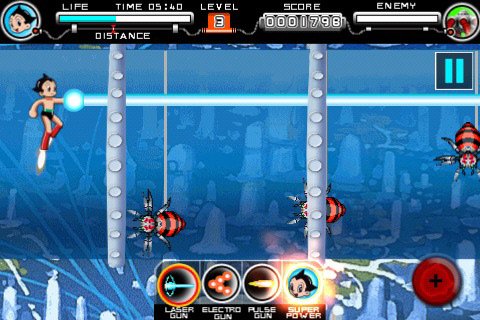 Скриншот из игры ASTROBOY: FLYING ACTION - 1
